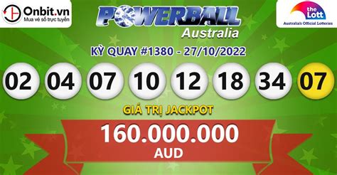 xổ số powerball úc hôm nay